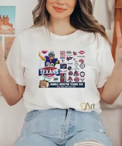 Houston Texans Football all team sports poster shirt