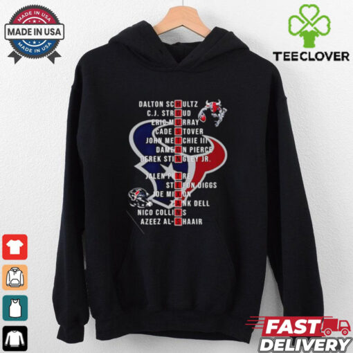 Houston Texans Football players name shirt