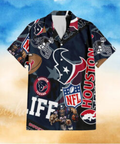 Houston Texans For Life Hawaiian Shirt