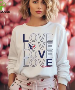 Houston Texans G III 4Her by Carl Banks Love Graphic T Shirt