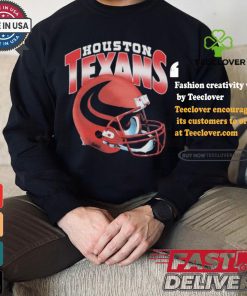 Houston Texans Gradient Helmet T shirt