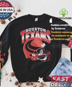 Houston Texans Gradient Helmet T shirt