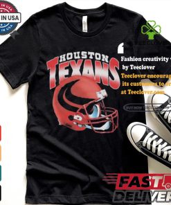 Houston Texans Gradient Helmet T shirt