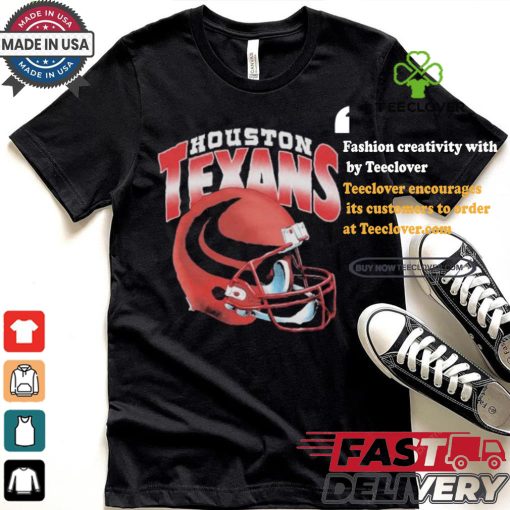 Houston Texans Gradient Helmet T shirt