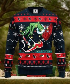 Houston Texans Grinch Christmas Ugly Sweater