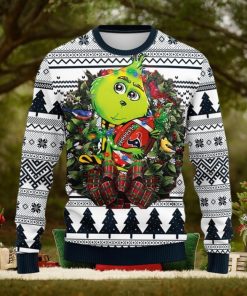 Houston Texans Grinch Hug Christmas Ugly Sweater