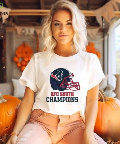 Houston Texans Helmet AFC South CHampions shirt