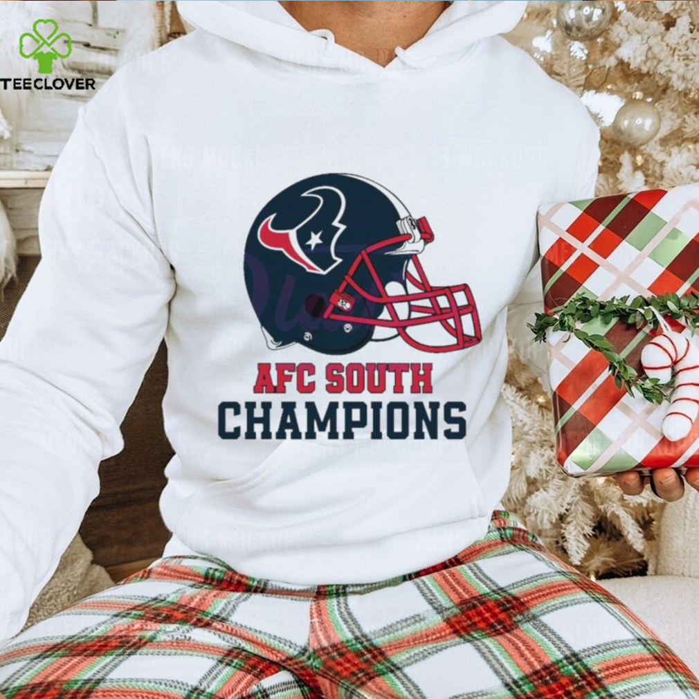Houston Texans Helmet AFC South CHampions shirt Houston Texans Helmet AFC South CHampions shirt