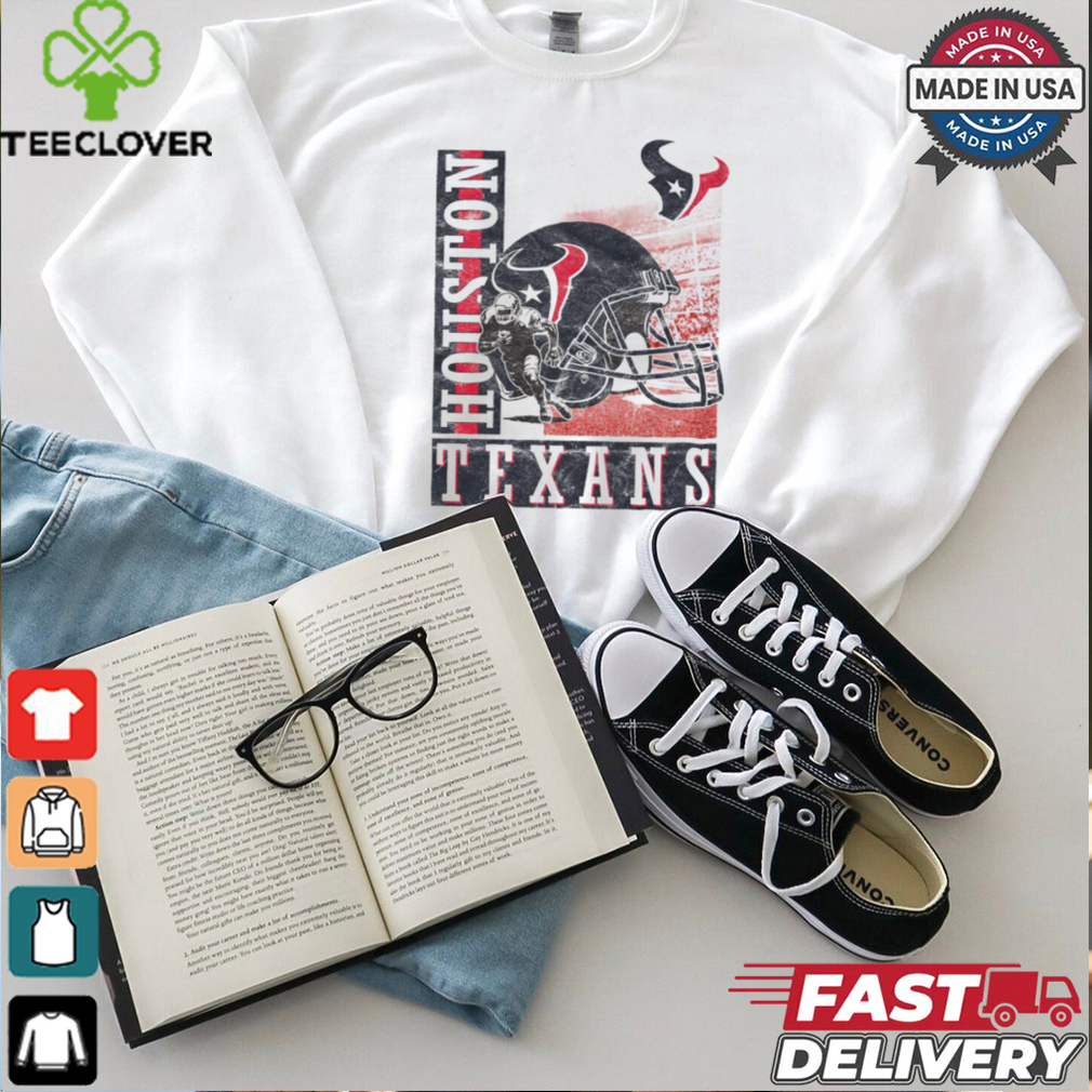 Houston Texans Helmet Dash T Shirt Houston Texans Helmet Dash T Shirt