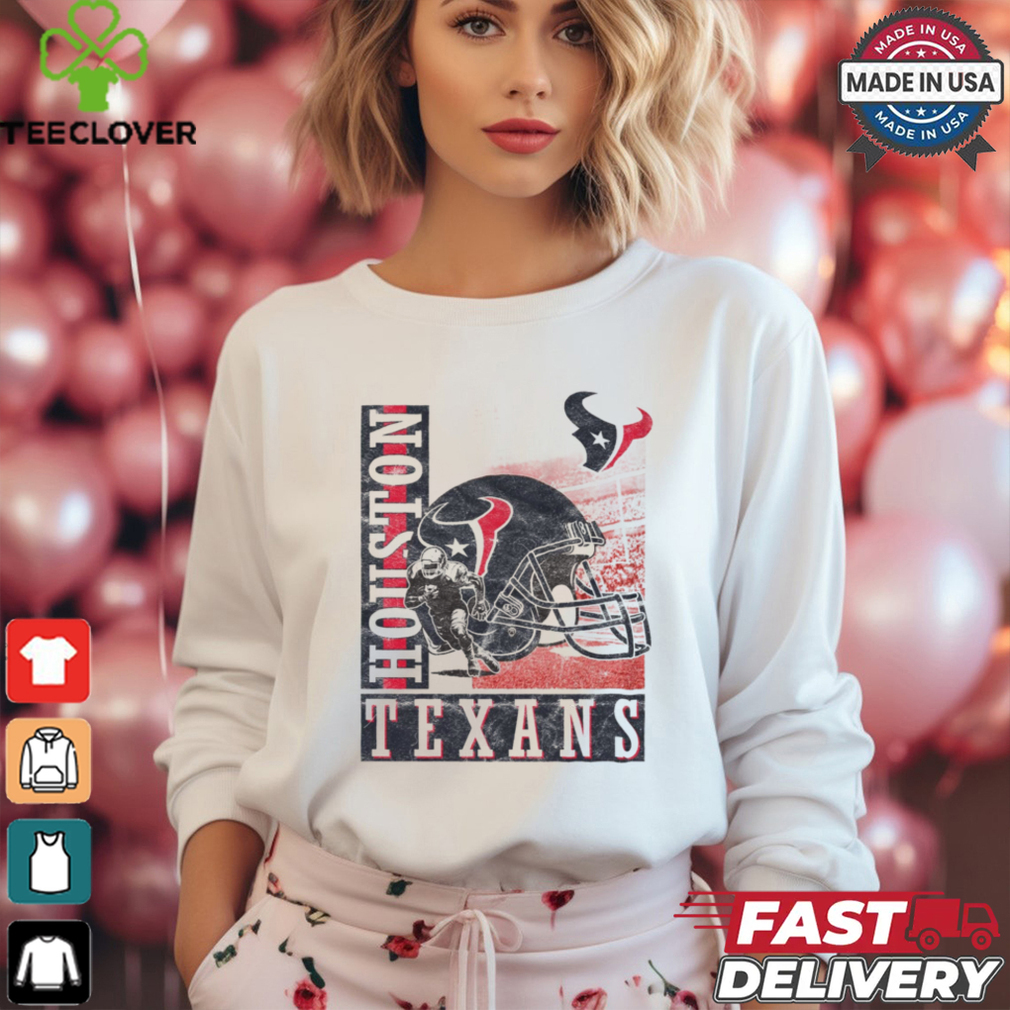Houston Texans Helmet Dash T Shirt Houston Texans Helmet Dash T Shirt