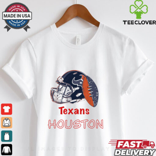 Houston Texans Helmet and Rugby football shirt