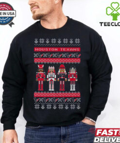 Houston Texans Holiday Nutcracker Sweater T Shirt