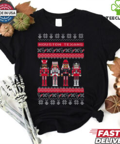 Houston Texans Holiday Nutcracker Sweater T Shirt