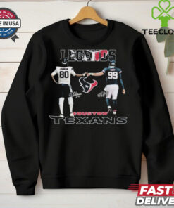 Houston Texans Legends Andre Johnson And J. J. Watt T Shirts