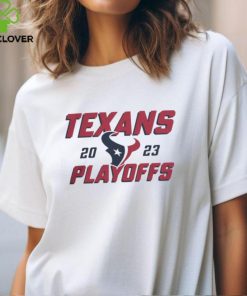 Houston Texans Logo 2023 NFL Playoffs Iconic Tee Gray shirt