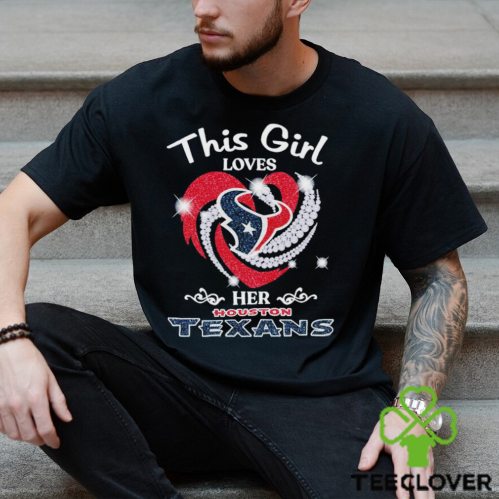 Girls Houston Texans Tee This Girl Loves L/S T-Shirt