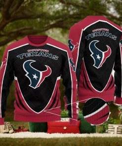 Houston Texans Men’s and Women’s All Over Print Sweater Snow Gift For Men And Women