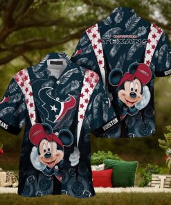 Houston Texans Mickey Mouse NFL Hawaiian Shirt