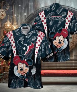 Houston Texans Mickey Mouse NFL Hawaiian Shirt