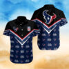 Houston Texans Hawaiian Shirt Floral Aloha