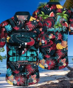 Houston Texans NFL Floral Full Printed Classic Hawaiian Shirt
