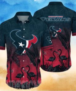 Houston Texans NFL Floral Summerl Full Printing Classic Hawaiian Shirt