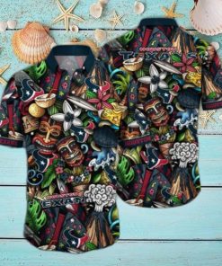 Houston Texans NFL Flower Hawaii Shirt And Tshirt For Fans