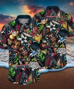 Houston Texans NFL Flower Hawaii Shirt And Tshirt For Fans