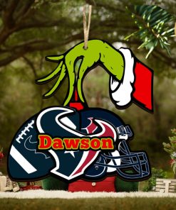 Houston Texans NFL Grinch Personalized Ornament SP121023109ID03