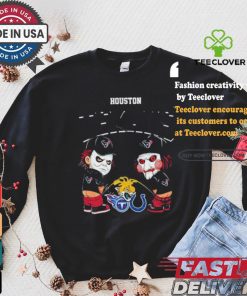 Houston Texans NFL Halloween Peeing Funny Shirt