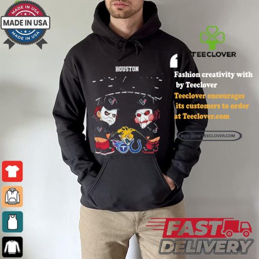 Houston Texans NFL Halloween Peeing Funny Shirt