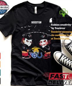 Houston Texans NFL Halloween Peeing Funny Shirt