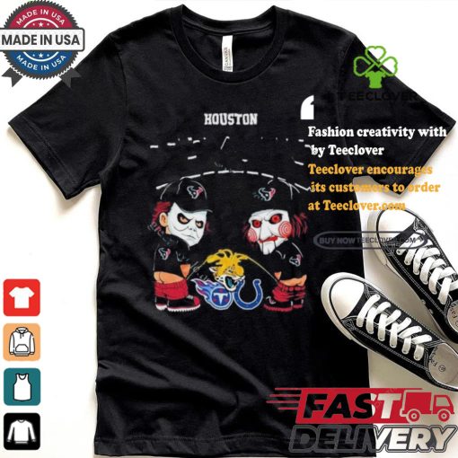 Houston Texans NFL Halloween Peeing Funny Shirt
