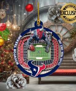 Houston Texans NFL Mascot Personalized Christmas Decorations Ornament 2023