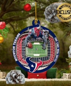 Houston Texans NFL Mascot Personalized Christmas Decorations Ornament 2023