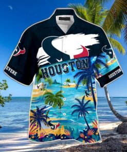 Houston Texans NFL Personalized Hawaiian Shirt Beach Shorts