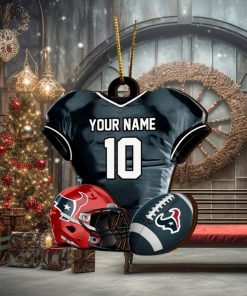 Houston Texans NFL Sport Ornament Custom Name And Number