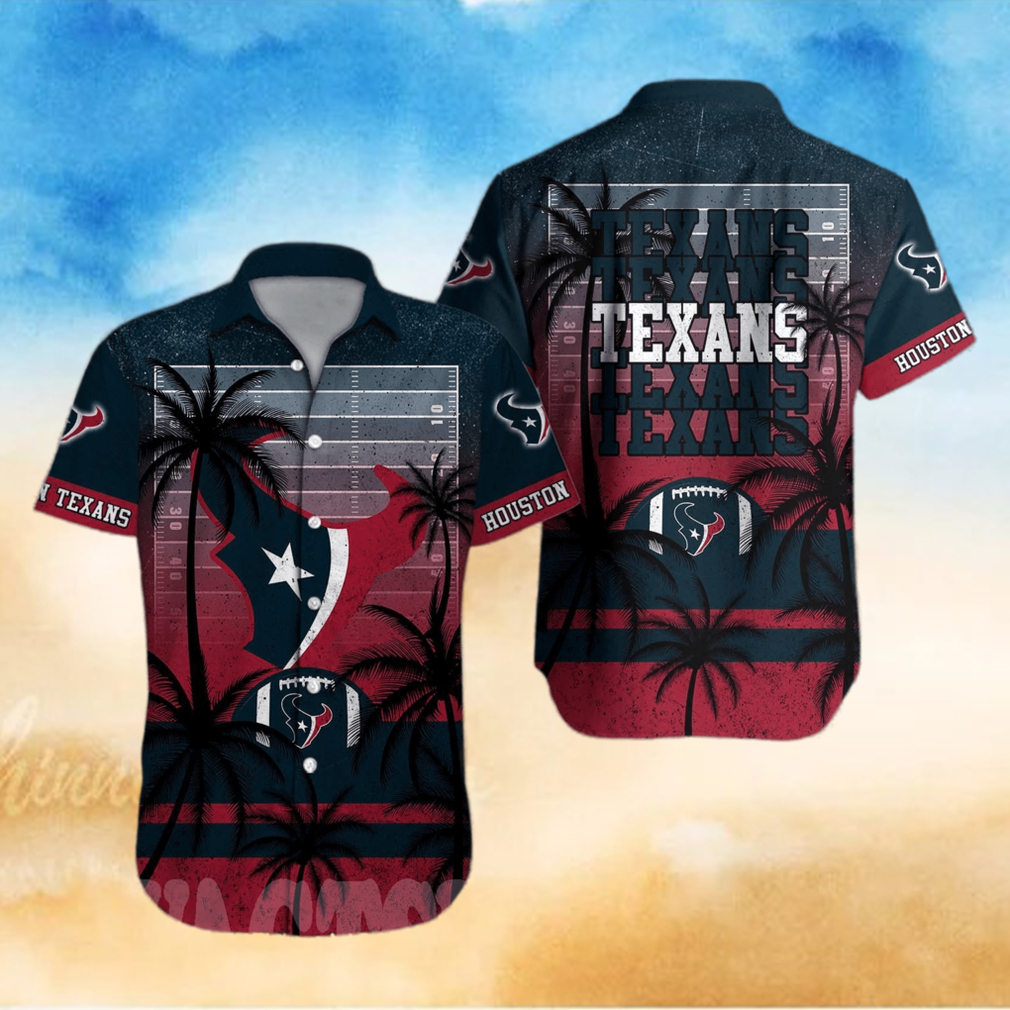 Houston Texans NFL Unisex Full Print Hawaiian Shirt Houston Texans NFL Unisex Full Print Hawaiian Shirt