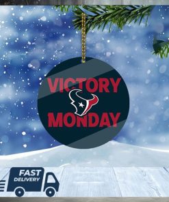 Houston Texans NFL Victory Monday Christmas Tree Decorations Xmas Ornament