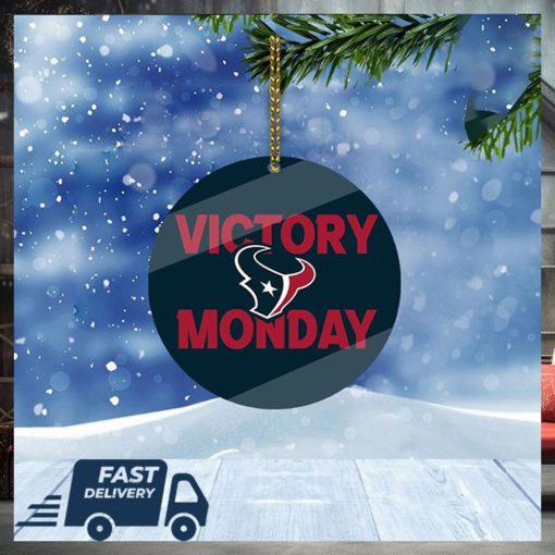 Houston Texans NFL Victory Monday Christmas Tree Decorations Xmas Ornament