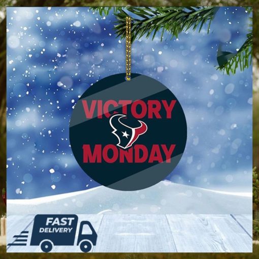 Houston Texans NFL Victory Monday Christmas Tree Decorations Xmas Ornament