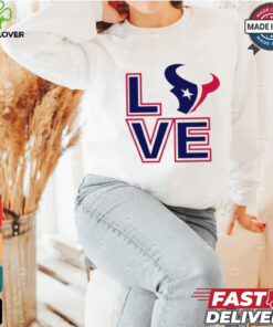 Houston Texans NFL football season 2024 love shirt