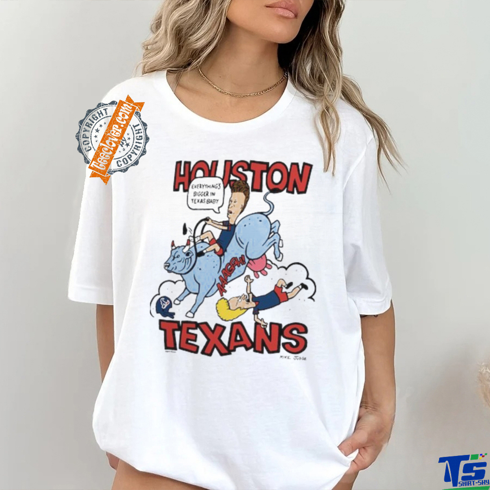 Houston Texans NFL x Homage x Beavis and Butt Head Unisex Tri Blend T Shirt Houston Texans NFL x Homage x Beavis and Butt Head Unisex Tri Blend T Shirt