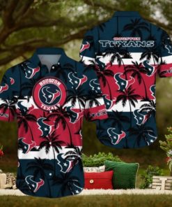 Houston Texans Palm Tree Pattern Hawaiian hoodie, sweater, longsleeve, shirt v-neck, t-shirt, Houston Texans Gifts