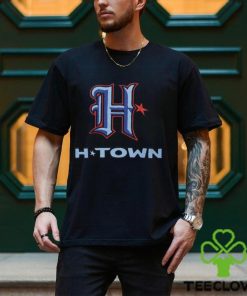 Houston Texans Pro Standard H Town T Shirt Navy