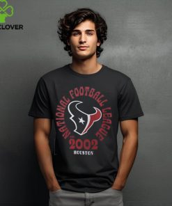 Houston Texans Rewind Tri Blend Navy Heather T Shirt