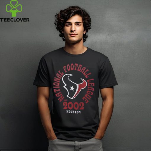 Houston Texans Rewind Tri Blend Navy Heather T Shirt