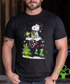 Houston Texans Snoopy Woodstock Christmas Shirt