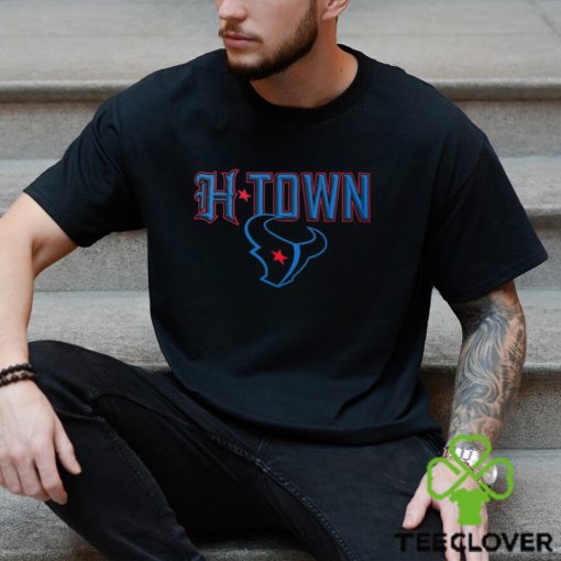 Houston Texans Starter H Town Graphic T Shirt   Black