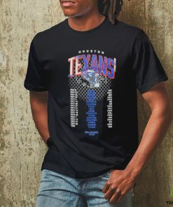 Houston Texans Threads Schedule 2024 Season Tour Shirt